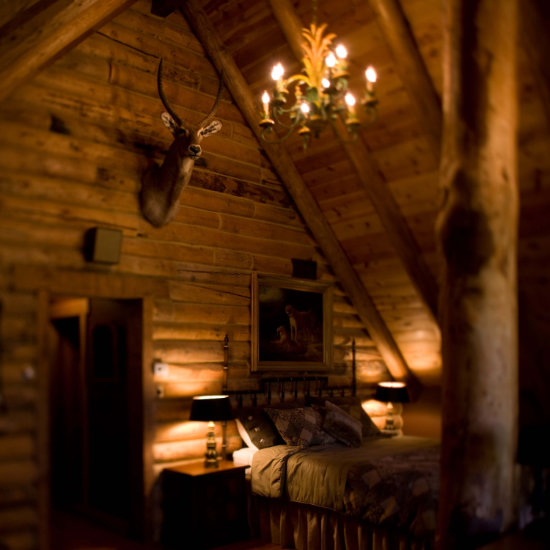 A view of one of our guest room beds