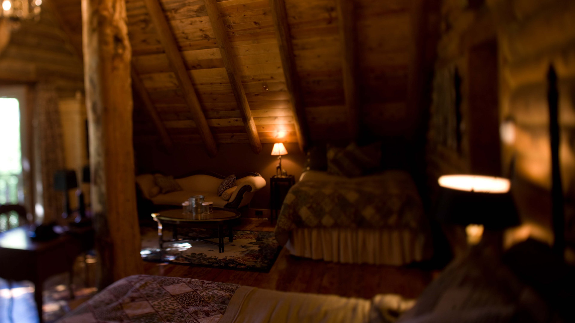 Third slide. One of our fifteen charming guest rooms