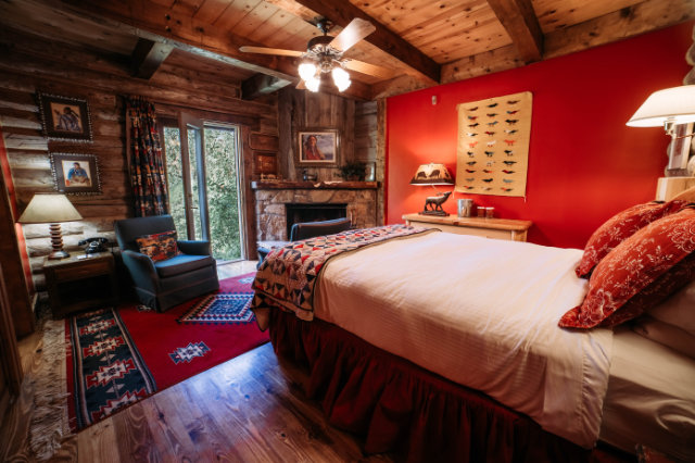 Photo of the Chaparral guest room